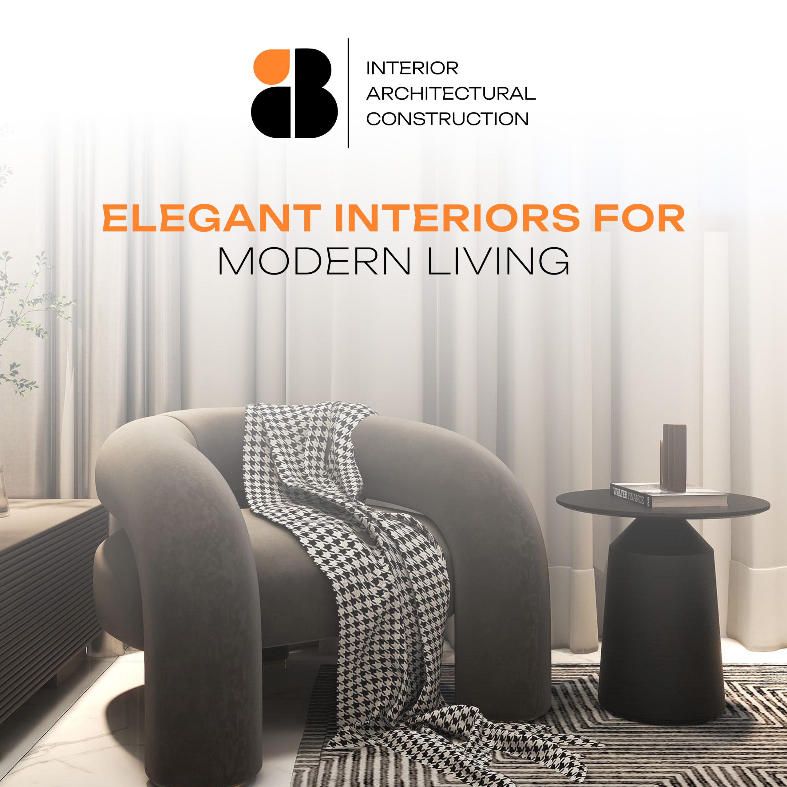 Social Media Post design 7 for IB Interior Architectural Construction, a real estate and interior design brand